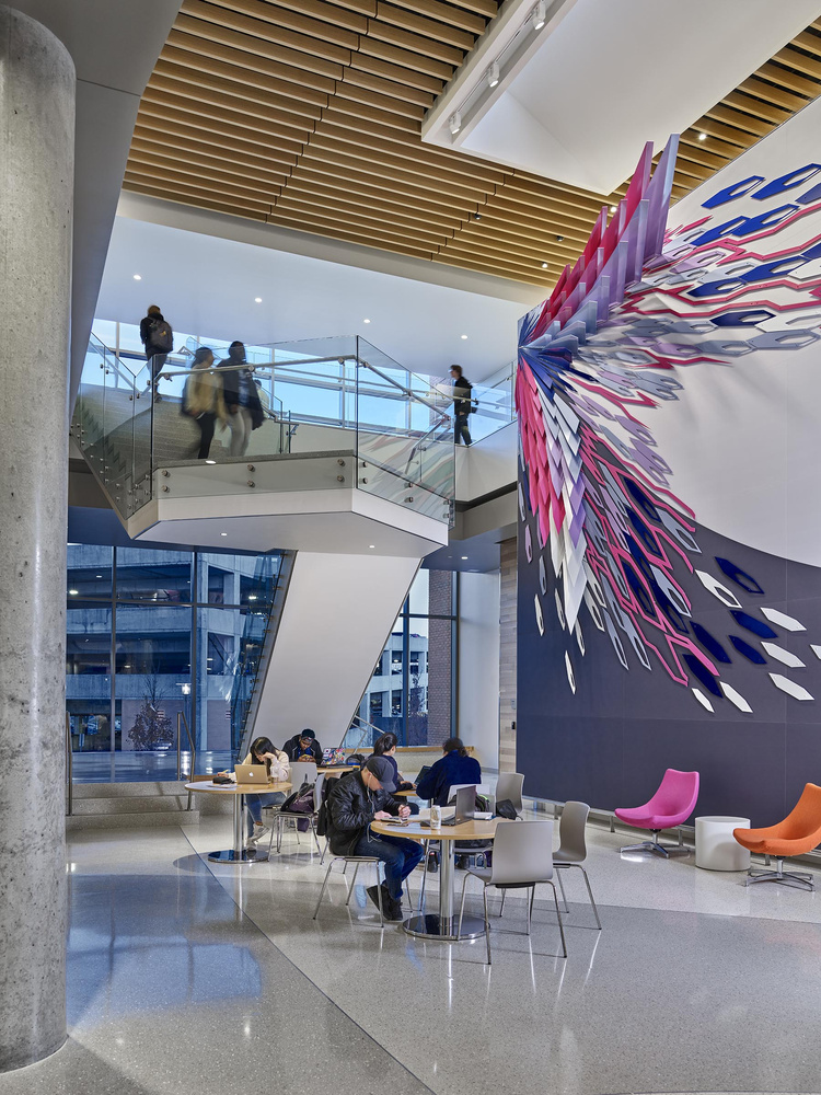 Artwork Interdisciplinary Life Sciences Building UMBC