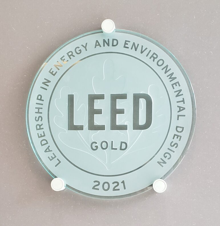 The ILSB attains LEED Gold status.